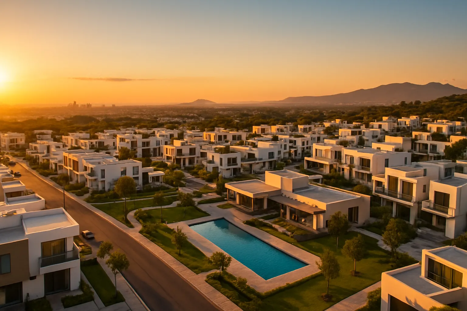 Landing inmobiliaria con galería y mapa